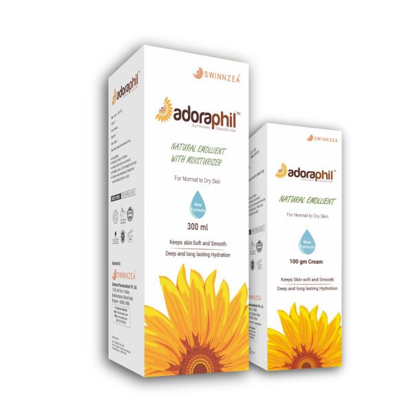 adoraphil Cream - 100 gms <br>adoraphil Lotion – 300 ml